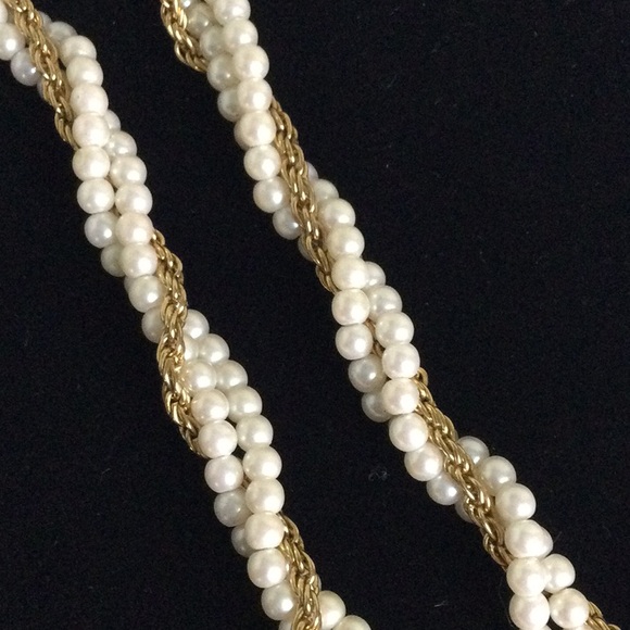 Vintage Twisted Multi Strand Necklace - Picture 1 of 4